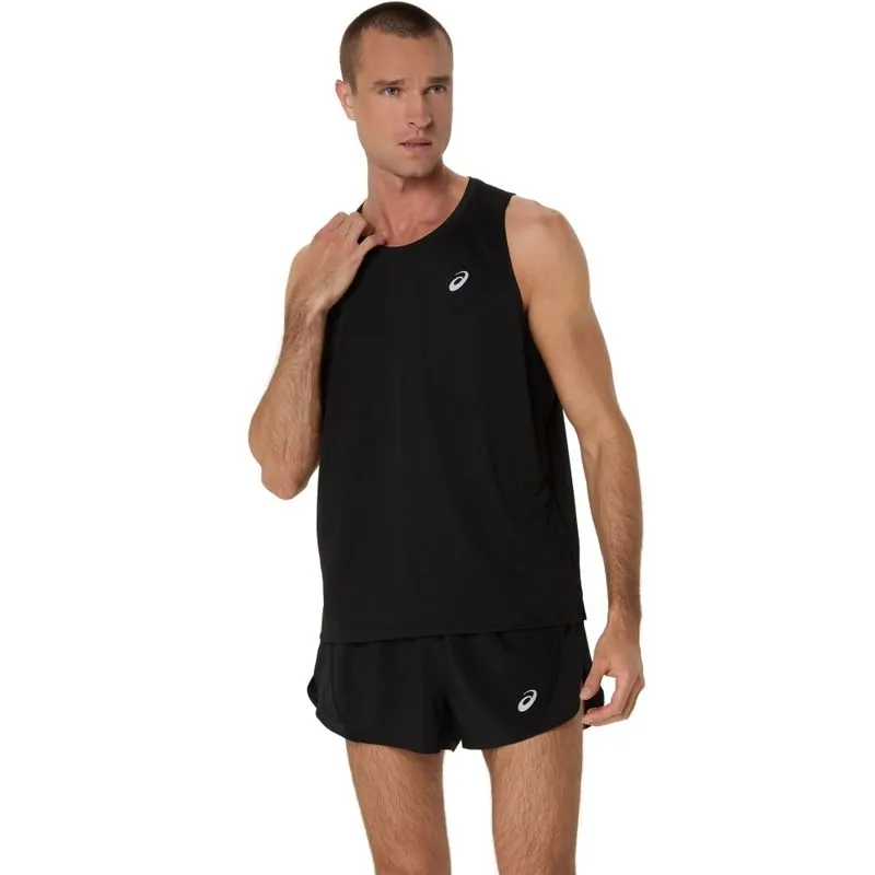 Regata ASICS Silver - Masculino - Preto - tam: M