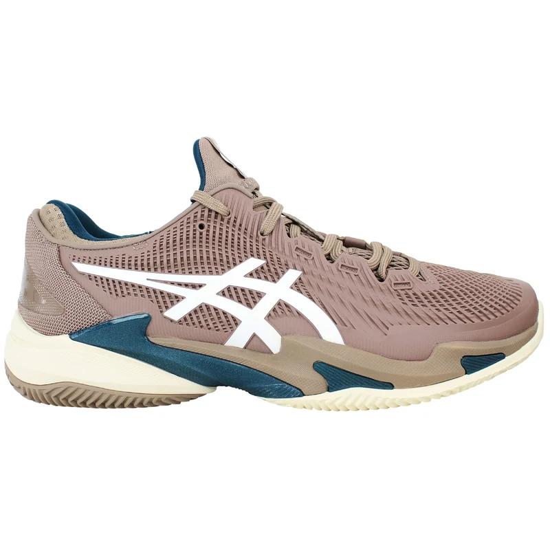 Asics Court FF 3 Clay Mens Taupe Tennis Shoes 10.5
