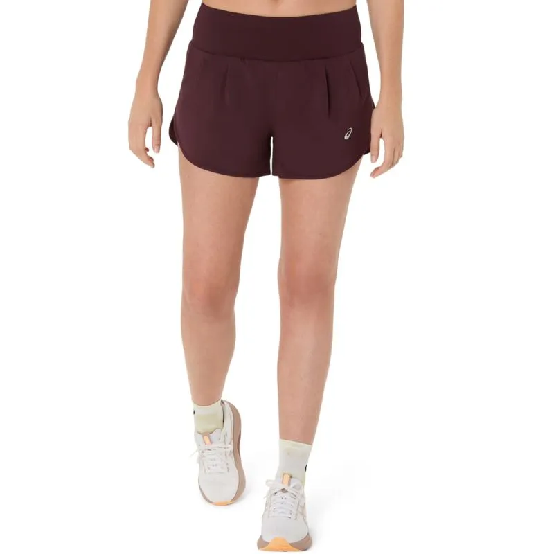 Shorts ASICS Road 3.5In - Feminino - Marrom - tam: G