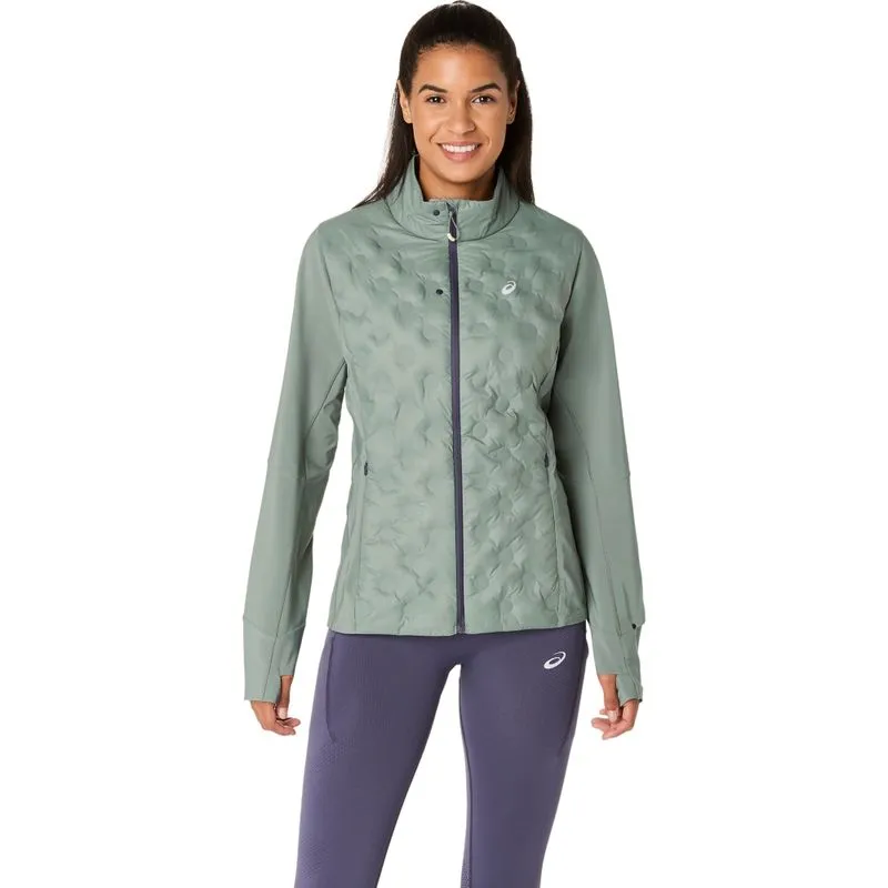 Jaqueta ASICS Road Winter - Feminino - Verde - tam: G
