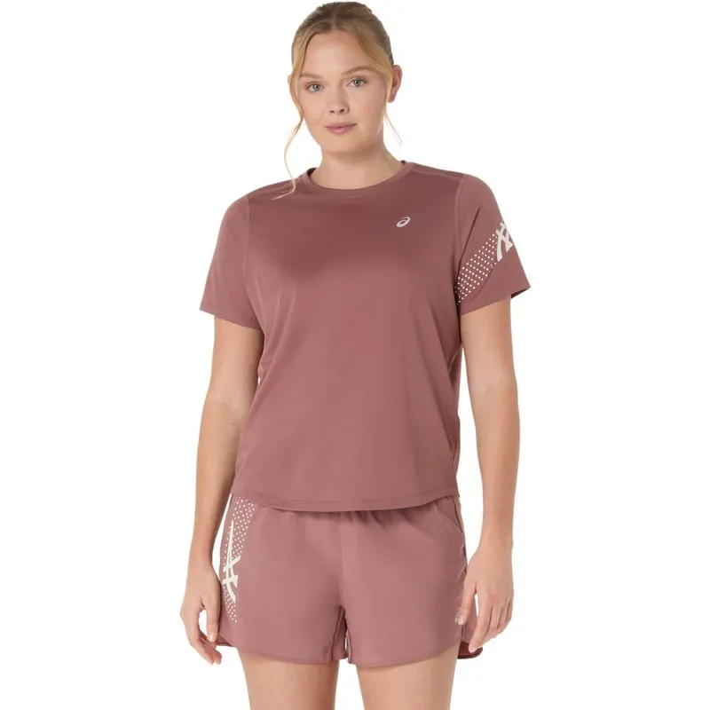Camiseta ASICS Icon - Feminino - Roxo - tam: P
