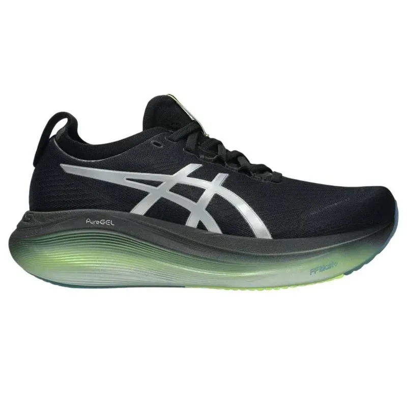 Tênis Asics Gel Nimbus 27 Luxe Feminino 1012B816-001 40 / Preto-Verde