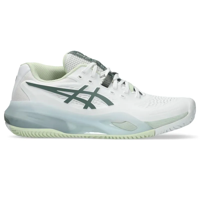 Tênis ASICS Gel-Resolution X Saibro - Feminino - Branco/Verde - tam: 41.5