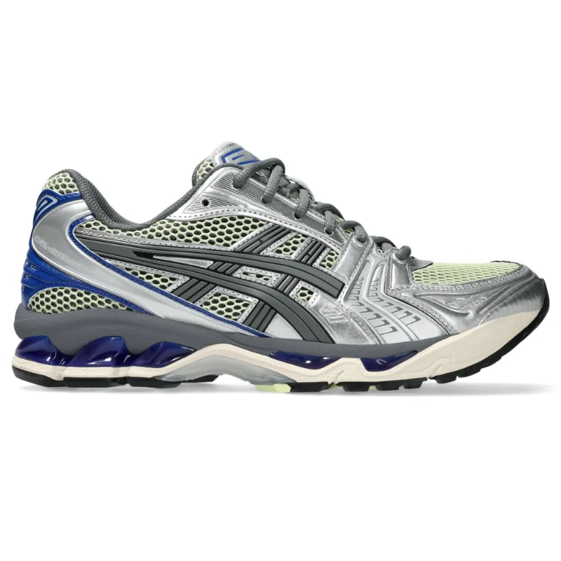 Tênis ASICS GEL-Kayano 14 - Unissex - Amarelo/Azul - tam: 44