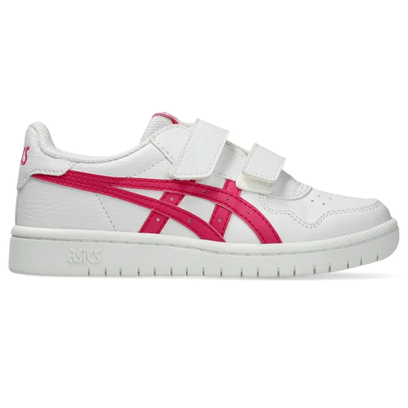 Tênis ASICS Japan S PS - Infantil - Branco/Rosa - tam: 30