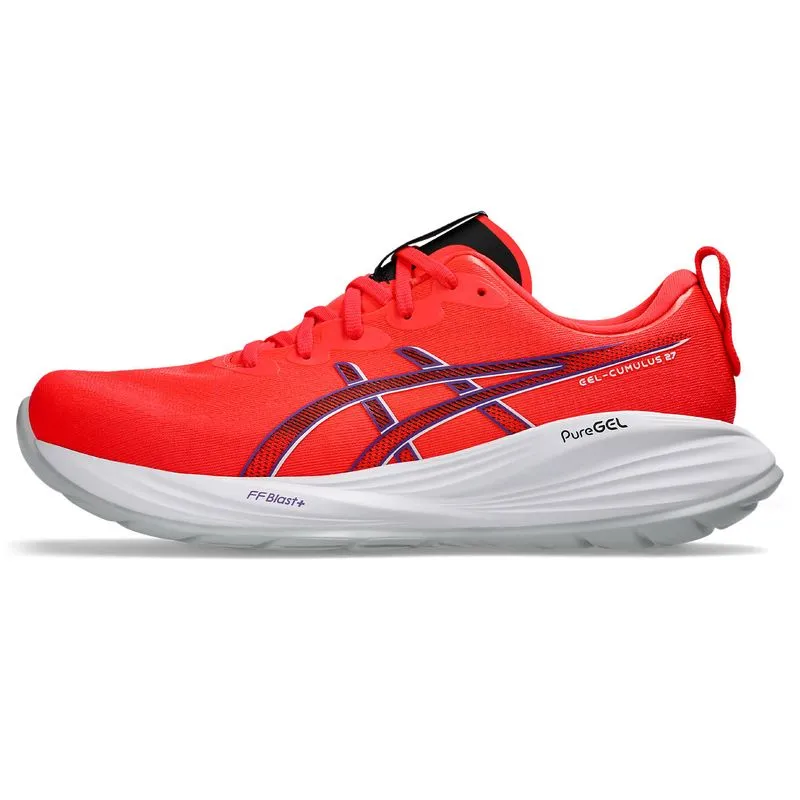Tenis ASICS Gel-Cumulus 27 - Masculino - Rojo - talla: 14