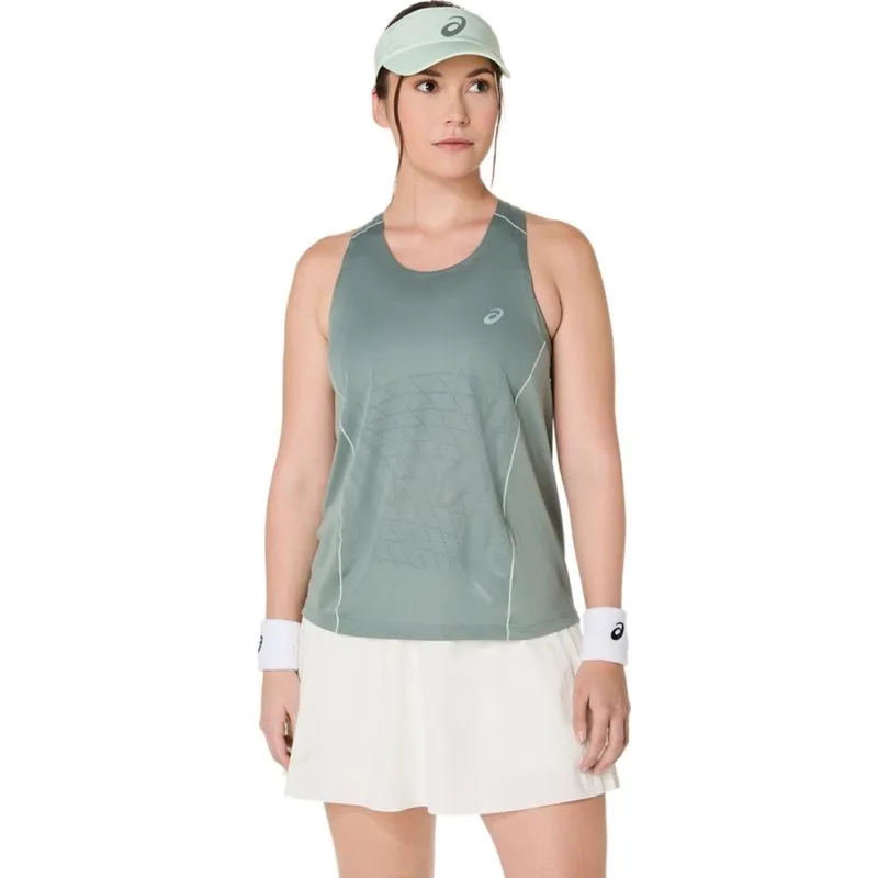 Regata ASICS Match Actibreeze - Feminino - Verde - tam: M