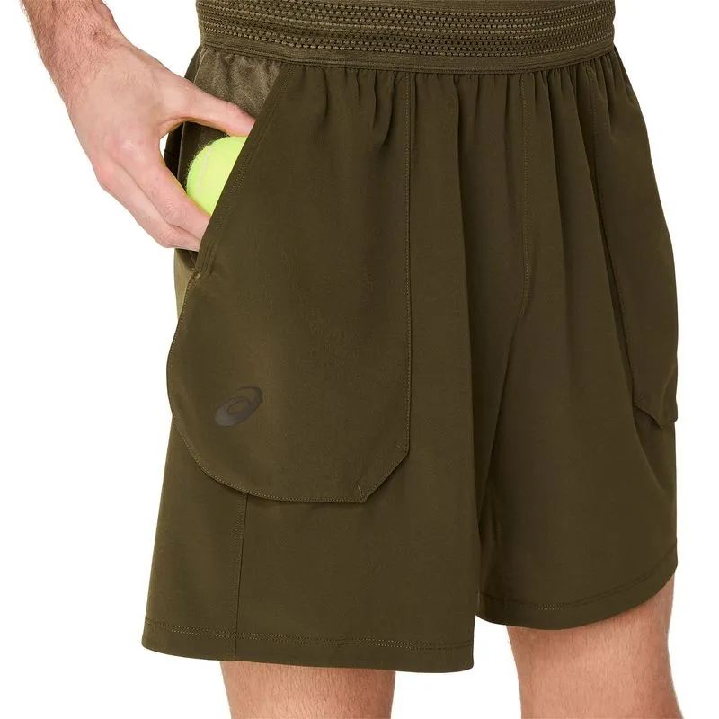 Shorts Masculino Asics Match 7In Short - Marron - S