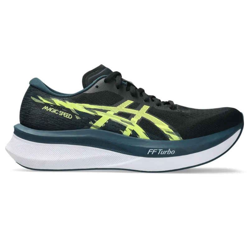 Tênis ASICS Magic Speed 4 - Masculino - Preto/Verde - tam: 38