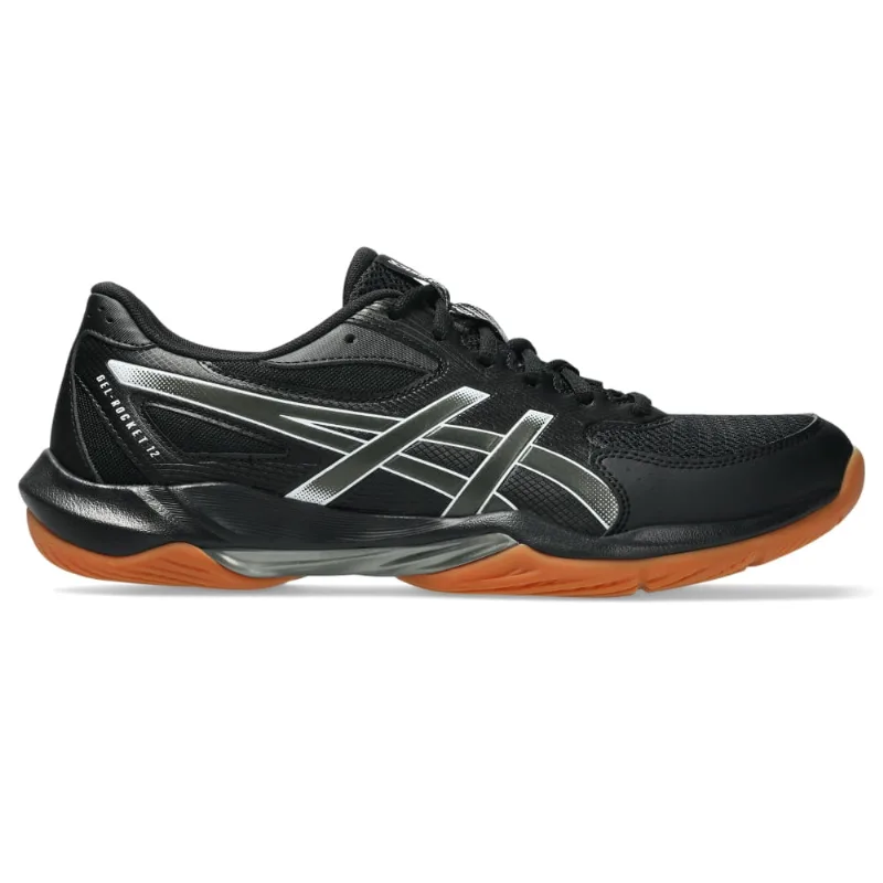 Tênis ASICS Gel-Rocket 12 - Masculino - Preto/Cinza - tam: 42.5