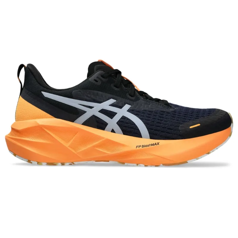 Tênis ASICS Novablast 5 Lite-Show - Masculino - Prata/Laranja - tam: 45