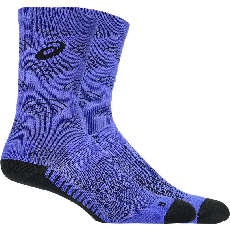 Media ASICS Performance Run Sock Crew - Morado - talla: L