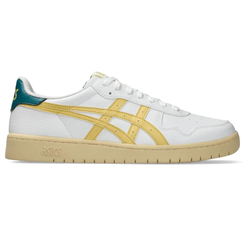 Tênis ASICS JAPAN S - Unissex - Branco/Amarelo - tam: 47