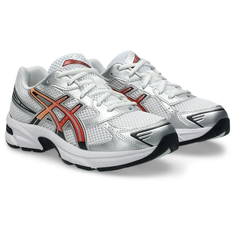 Tênis GEL-1130 GS - Branco/Vermelho - tam: 34