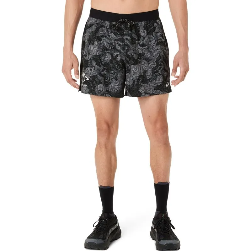Pantaloneta FUJITRAIL ALL OVER PRINT 5IN SHORT - Masculino - Negro - talla: M