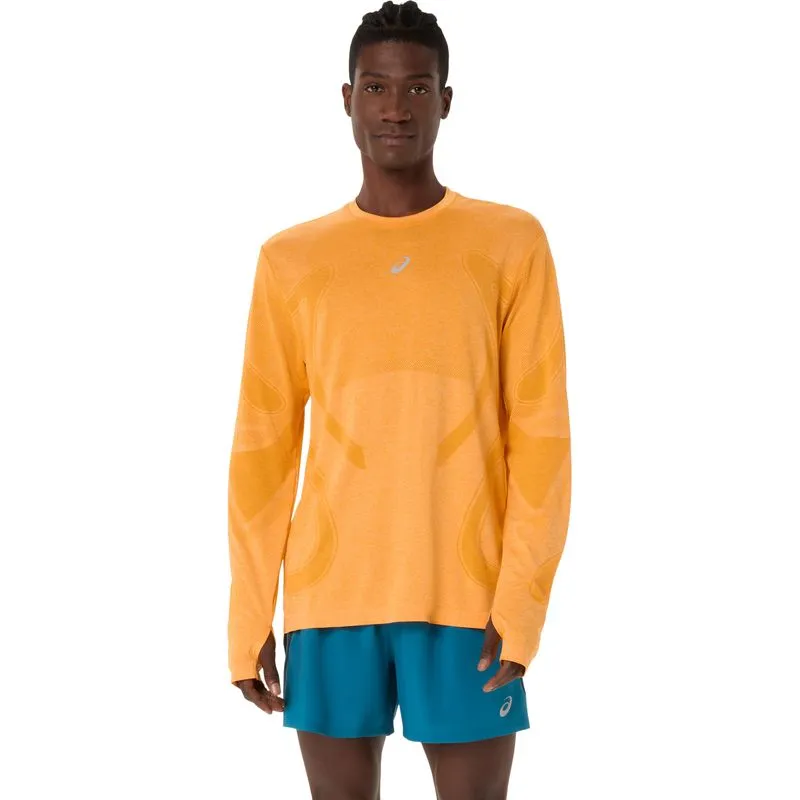Buzo ROAD SEAMLESS LS TOP - Masculino - Naranja - talla: 2XL