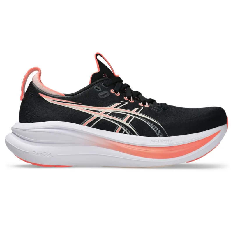 Tênis ASICS GEL Nimbus 28 - Feminino - Preto/Rosa - tam: 42