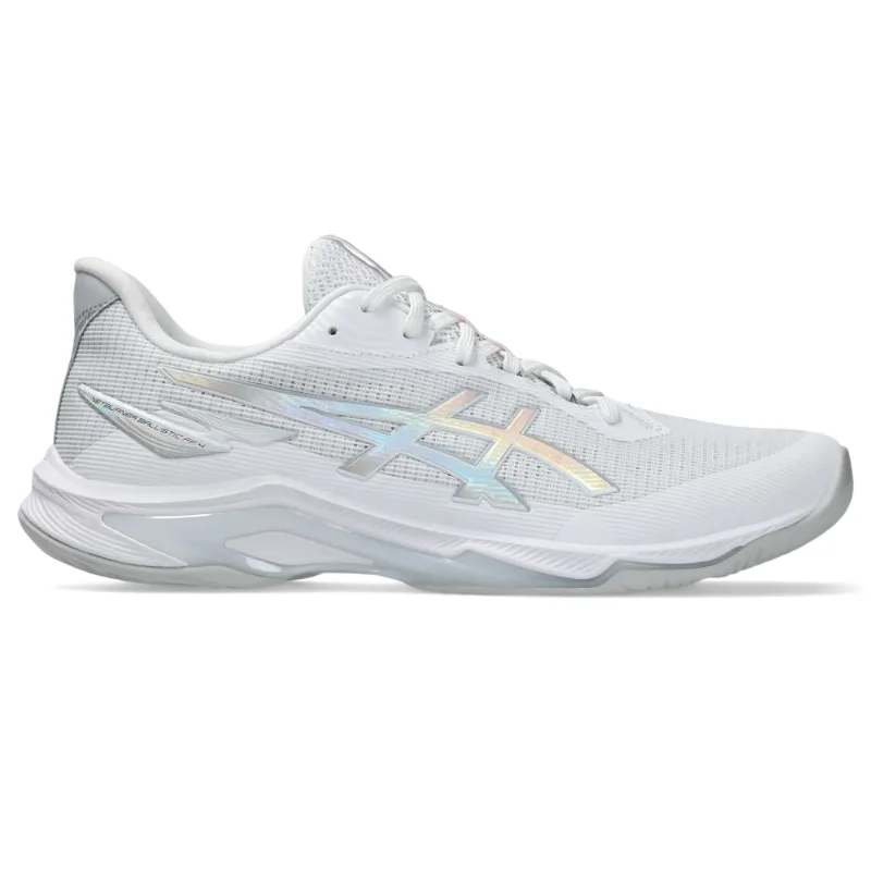 Tênis ASICS Netburner Ballistic Ff 4 - Unissex - Branco/Prata - tam: 36.5