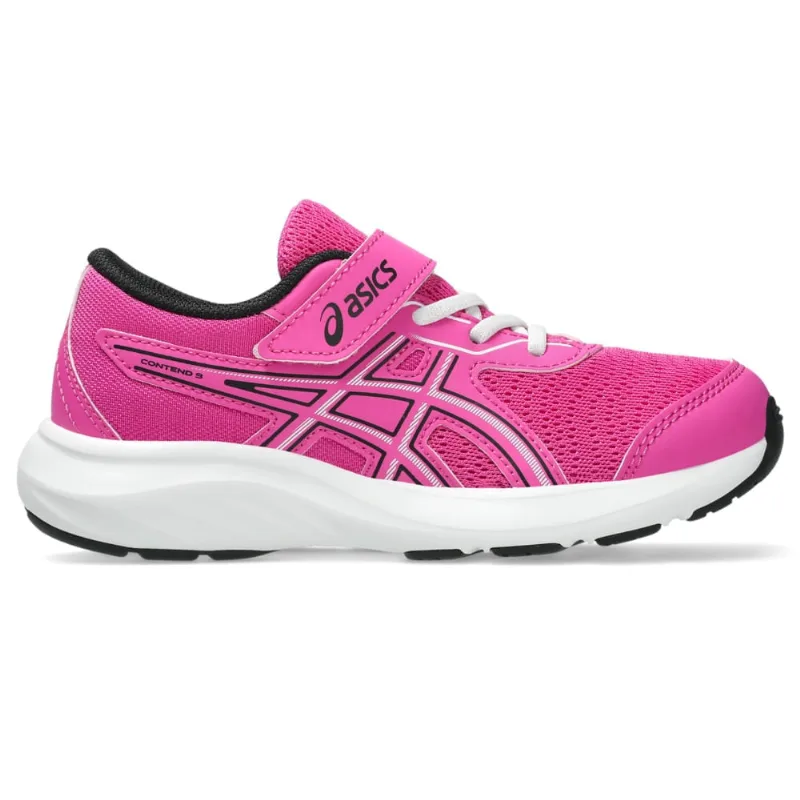 Tênis ASICS Contend 9 PS - Infantil - Rosa/Preto - tam: 30