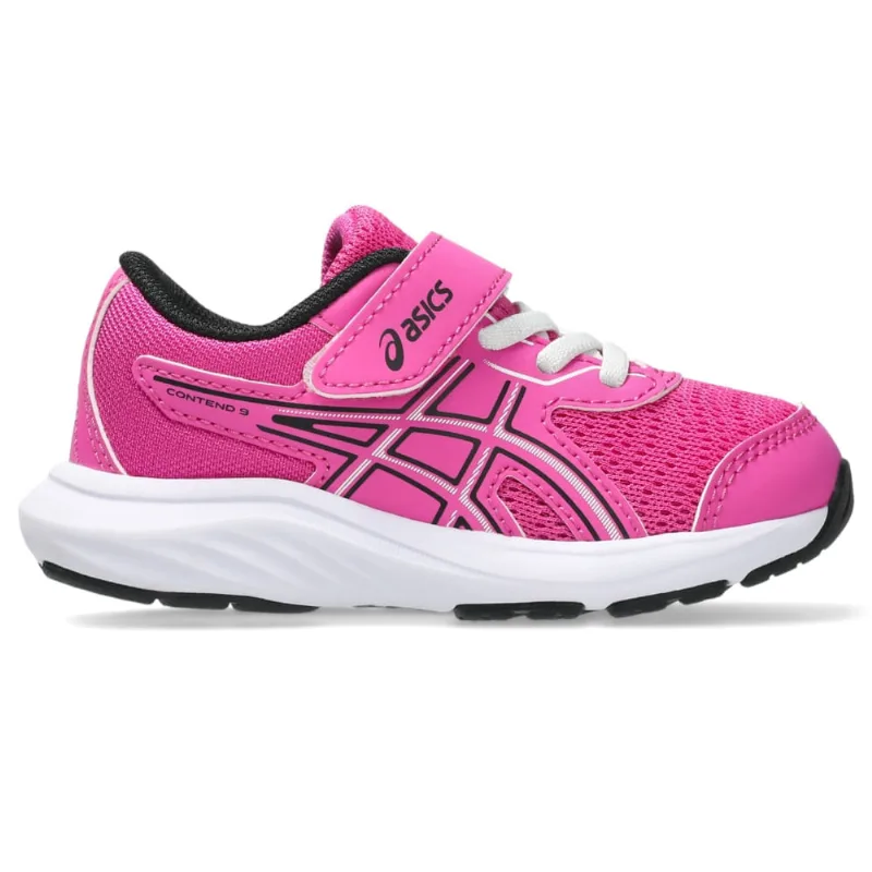 Tênis ASICS Contend 9 Ts - Infantil - Rosa/Preto - tam: 25