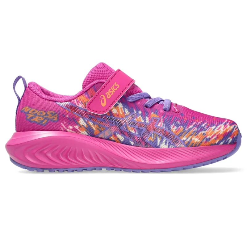 Tênis ASICS Pre Noosa Tri 16 PS - Infantil - Rosa/Roxo - tam: 30.5