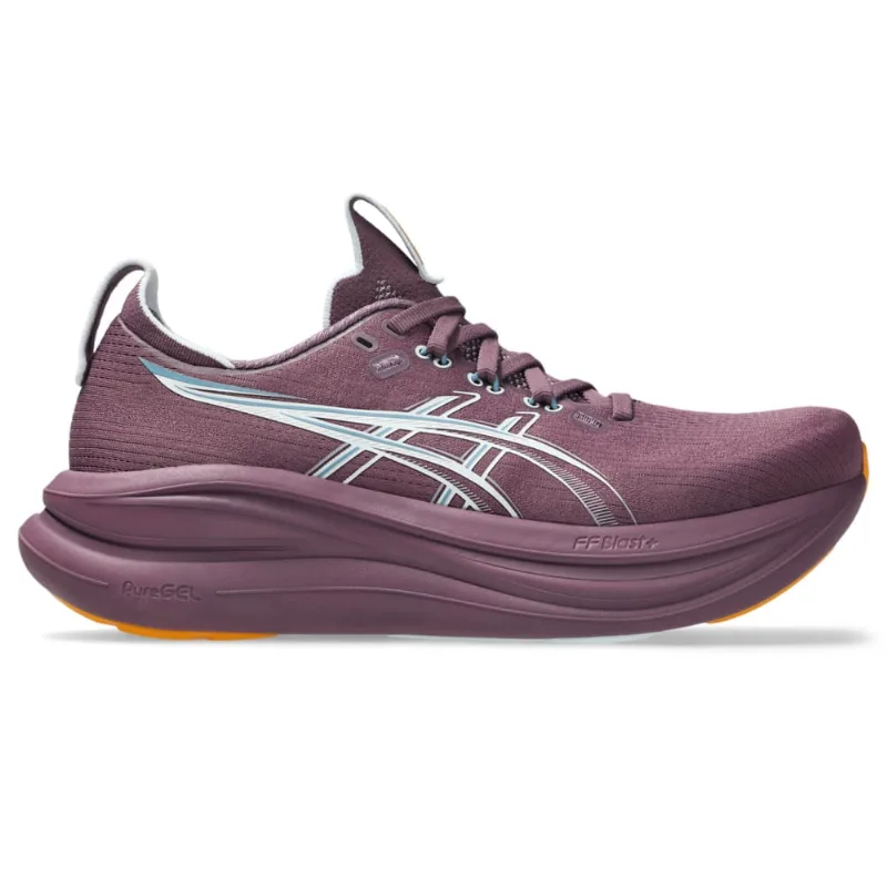 Tênis ASICS GEL Nimbus 28 - Feminino - Roxo/Azul - tam: 34