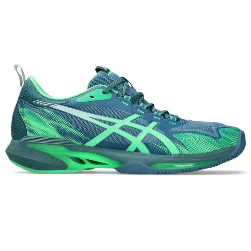 Tênis ASICS Sonicsmash FF - Masculino - Azul/Verde - tam: 45