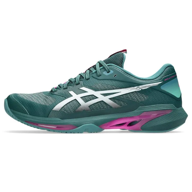 Tenis ASICS Solution Speed FF 4 - Verde - talla: 13