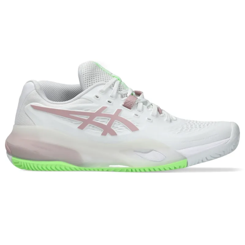 Tênis ASICS Gel-Resolution X Saibro - Feminino - Branco/Bege - tam: 40.5