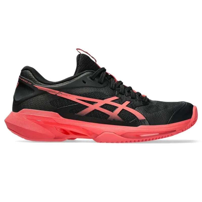 Tênis ASICS Solution Speed Ff 4 Saibro - Feminino - Preto/Rosa - tam: 42