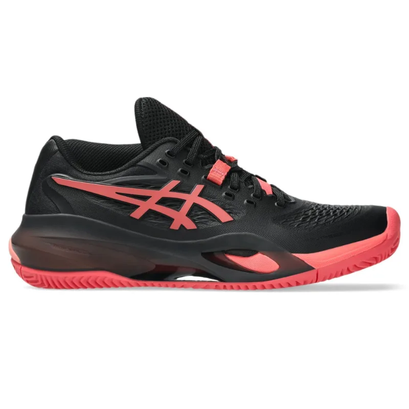 Tênis ASICS Gel-Resolution X Saibro - Feminino - Preto/Rosa - tam: 40.5