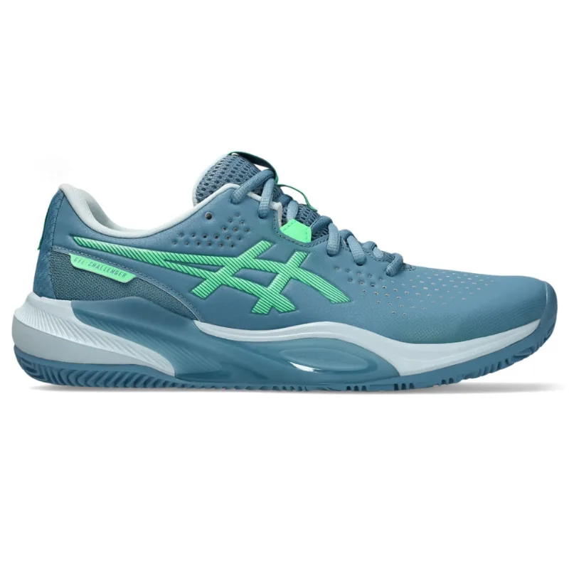 Tênis ASICS Gel-Challenger 15 Padel - Masculino - Azul/Verde - tam: 39.5