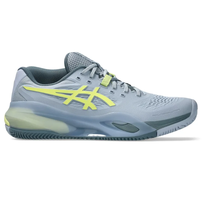 Tênis ASICS Gel-Resolution X Saibro - Masculino - Azul/Verde - tam: 44
