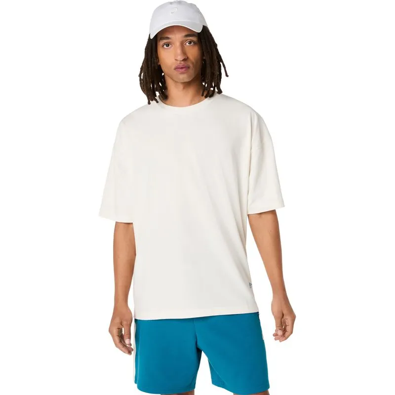 Camiseta ASICS Heritage Heavy Cotton Run City Tee - Beige - talla: XL