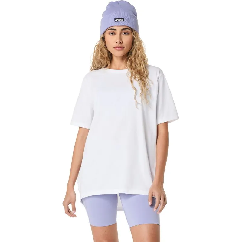 Camiseta ASICS Nagino Oversized Short Sleeve Top - Blanco - talla: XS