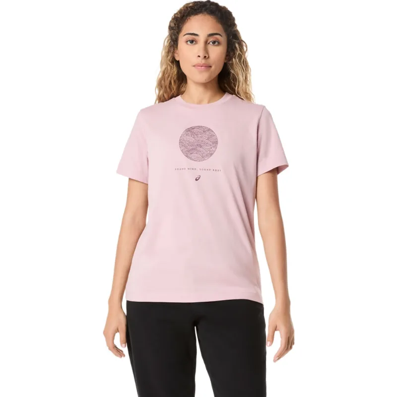 Camiseta Asics Seasonal Graphic - Feminino Rosa P