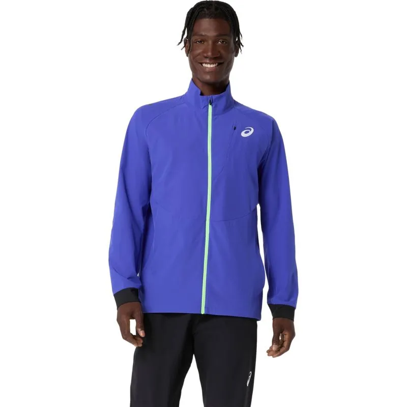 Chaqueta ASICS Hybrid Stretch Woven - Negro Chaqueta ASICS Hybrid Stretch Woven - Negro - talla: XL