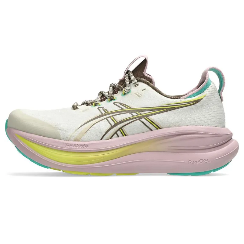 Tenis ASICS Gel-Nimbus 28 Tr - Femenino - Gris - talla: 9