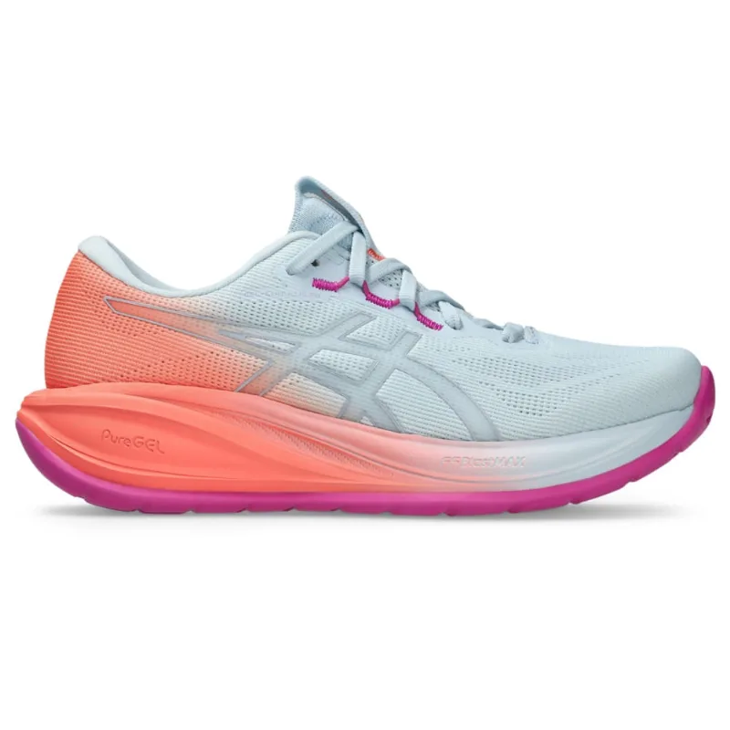 Tênis ASICS GEL-Cumulus 28 - Feminino - Azul/Rosa - tam: 36