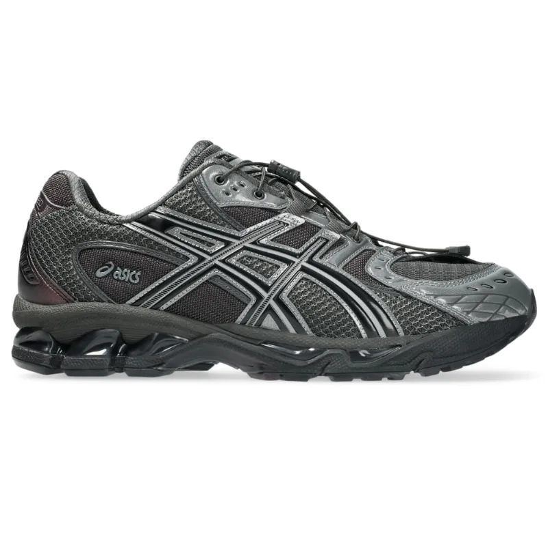 Tênis ASICS GEL-Nimbus 10.1 x UNAFFECTED - Unissex - Cinza/Preto - tam: 41