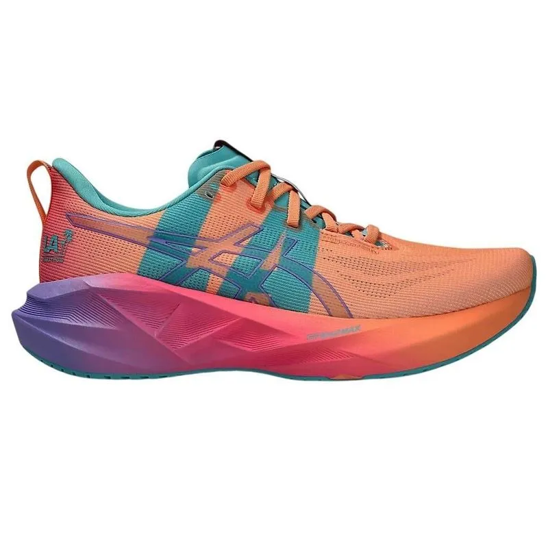 Tênis Asics Novablast 5 La Marathon Unissex 1013A213-800 35 / LARANJA-VERDE