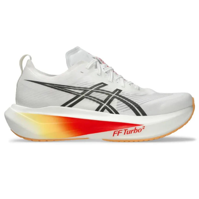 Tênis ASICS Megablast - Unissex - Branco/Laranja - tam: 46