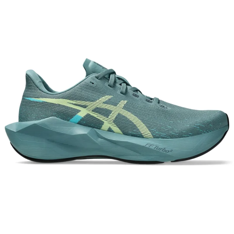 Tênis ASICS Novablast 6 - Azul/Amarelo - tam: 41.5