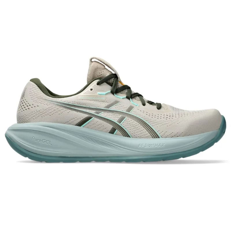 Tênis ASICS GEL-Cumulus 28 - Masculino - Bege/Verde - tam: 49