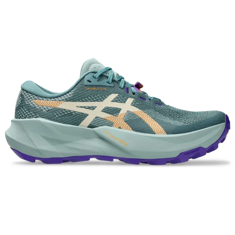 Tênis ASICS Gel-Trabuco 14 - Feminino - Azul/Roxo - tam: 34.5