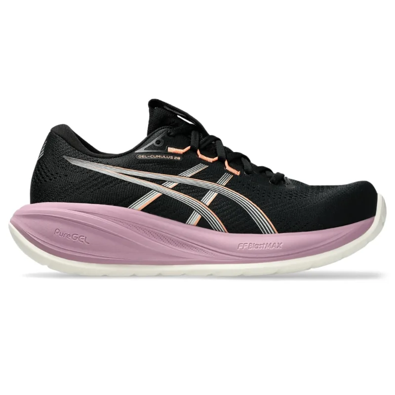 Tênis ASICS GEL-Cumulus 28 - Feminino - Preto/Roxo - tam: 40.5