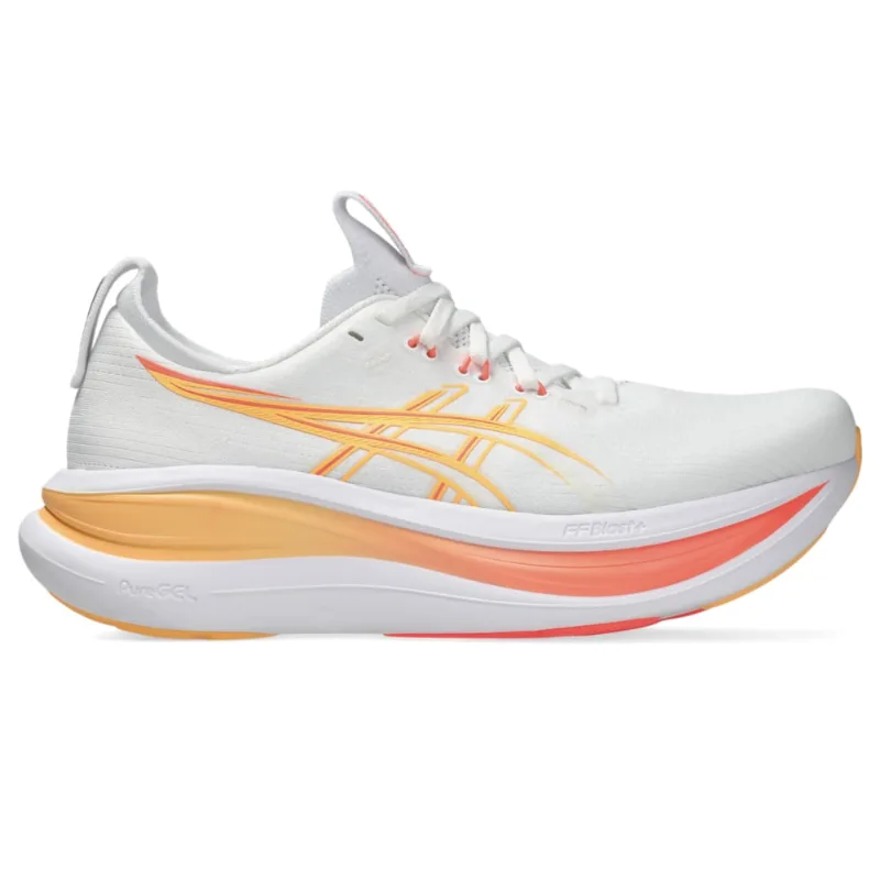 Tênis ASICS GEL Nimbus 28 - Feminino - Branco/Rosa - tam: 43