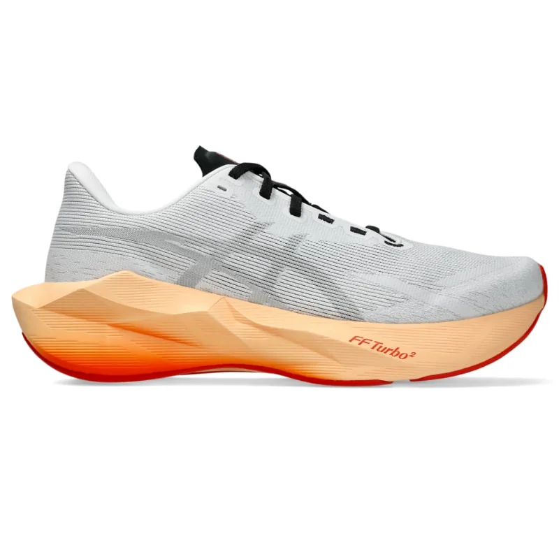 Tênis ASICS Novablast 6 - Branco/Laranja - tam: 42