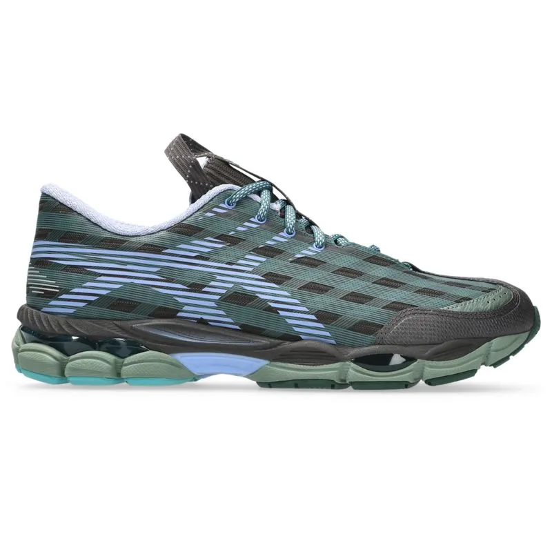 Tênis ASICS US8-S Gel-SJ33™ - Marrom/Azul - tam: 35.5