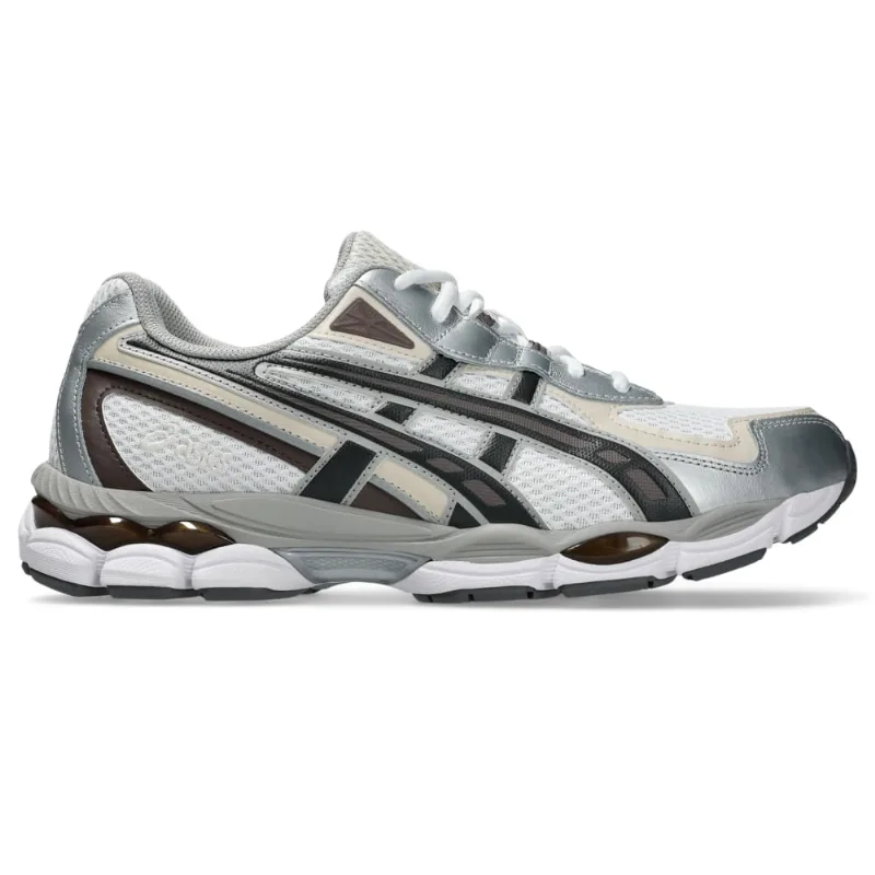 Tênis ASICS GEL-NYC 2055 - Unissex - Branco/Marrom - tam: 33.5